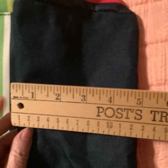 Thirty-One tall organizing tote, looks new, zipper top, pockets - Picture 5 of 10